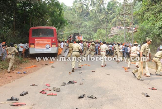 Protest rally ..